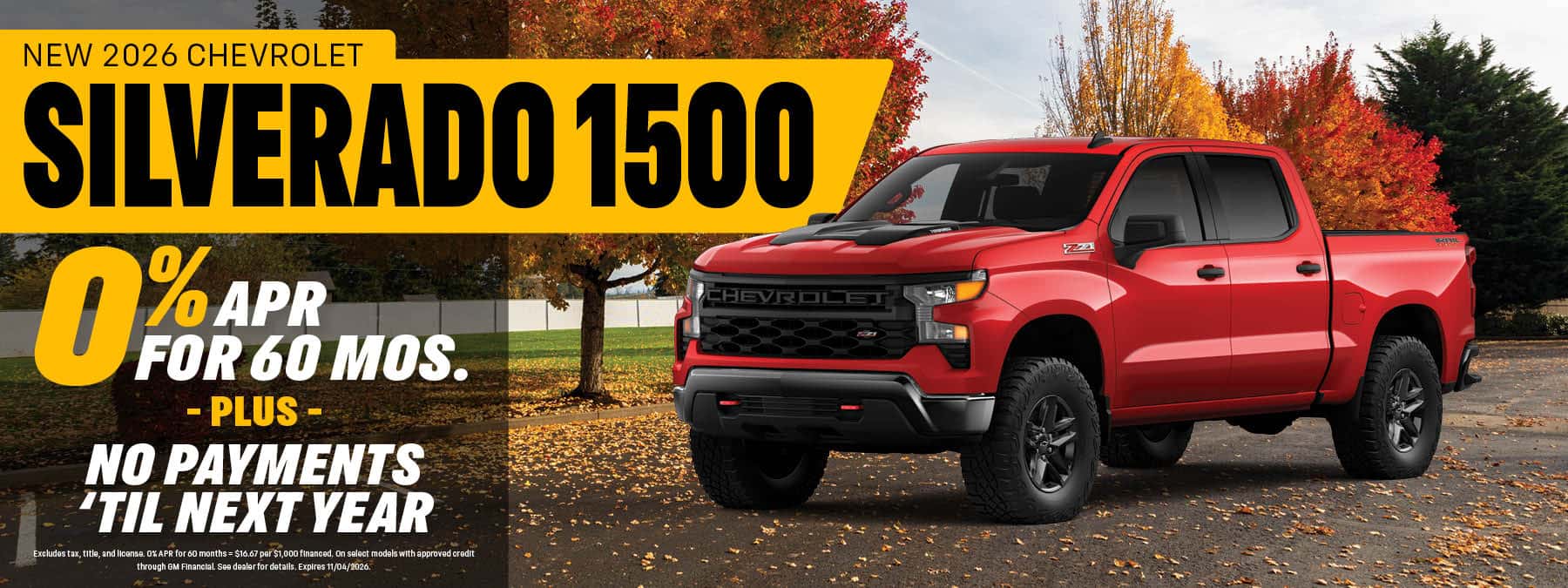 New 2026 Chevy Silverado 1500 | Don Brown Chevy