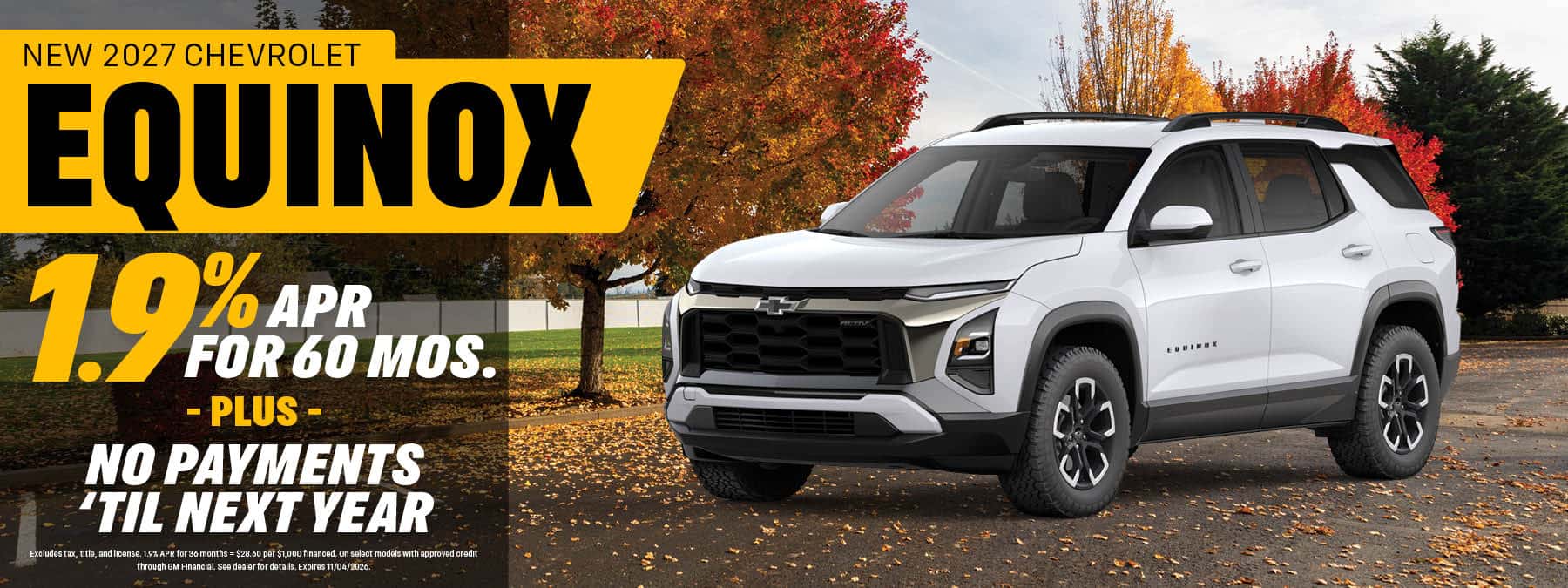 New 2027 Chevy Equinox | Don Brown Chevy