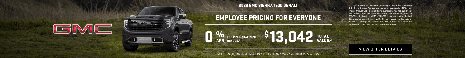Employee Pricing