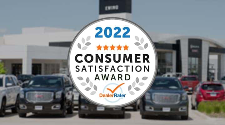 Dealer Rater Customer Satisfaction award winner for GMC 2022 7th time