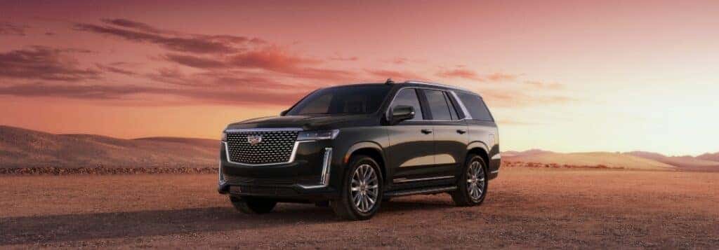 Front Diagonal View of 2023 Cadillac Escalade Luxury