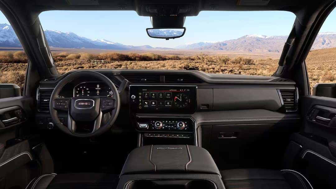 2024 GMC Sierra HD AT4X Interior Dash View