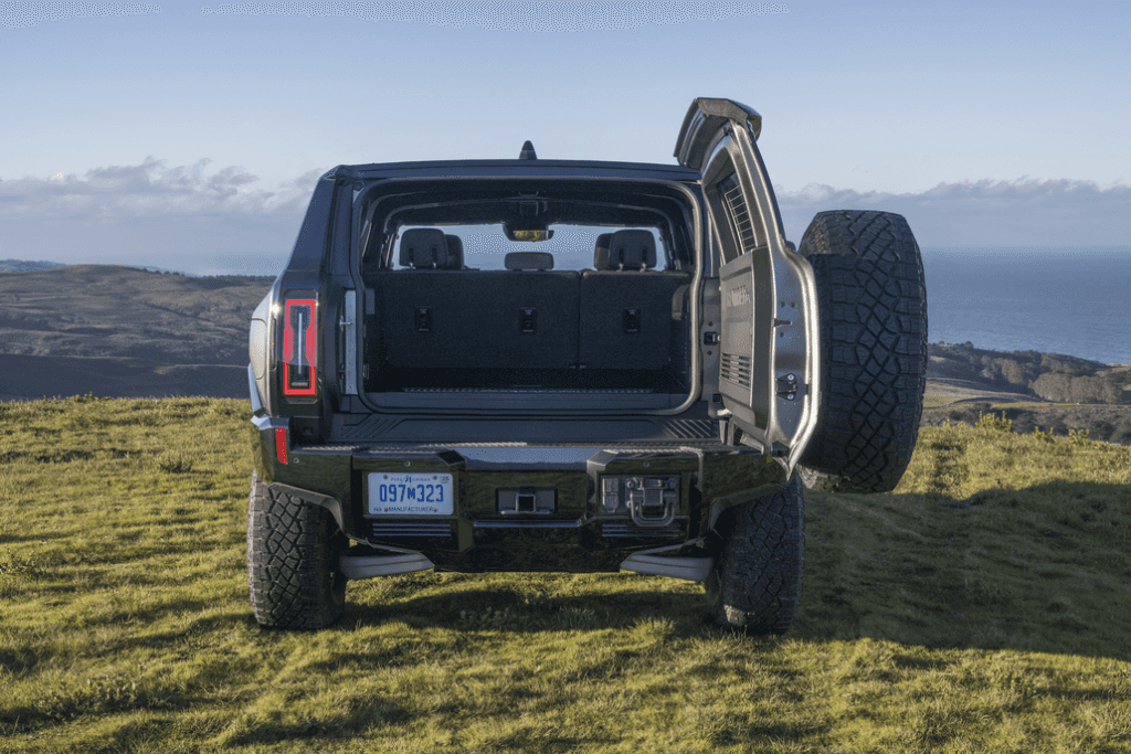 GMC Hummer EV Rear Cargo Space