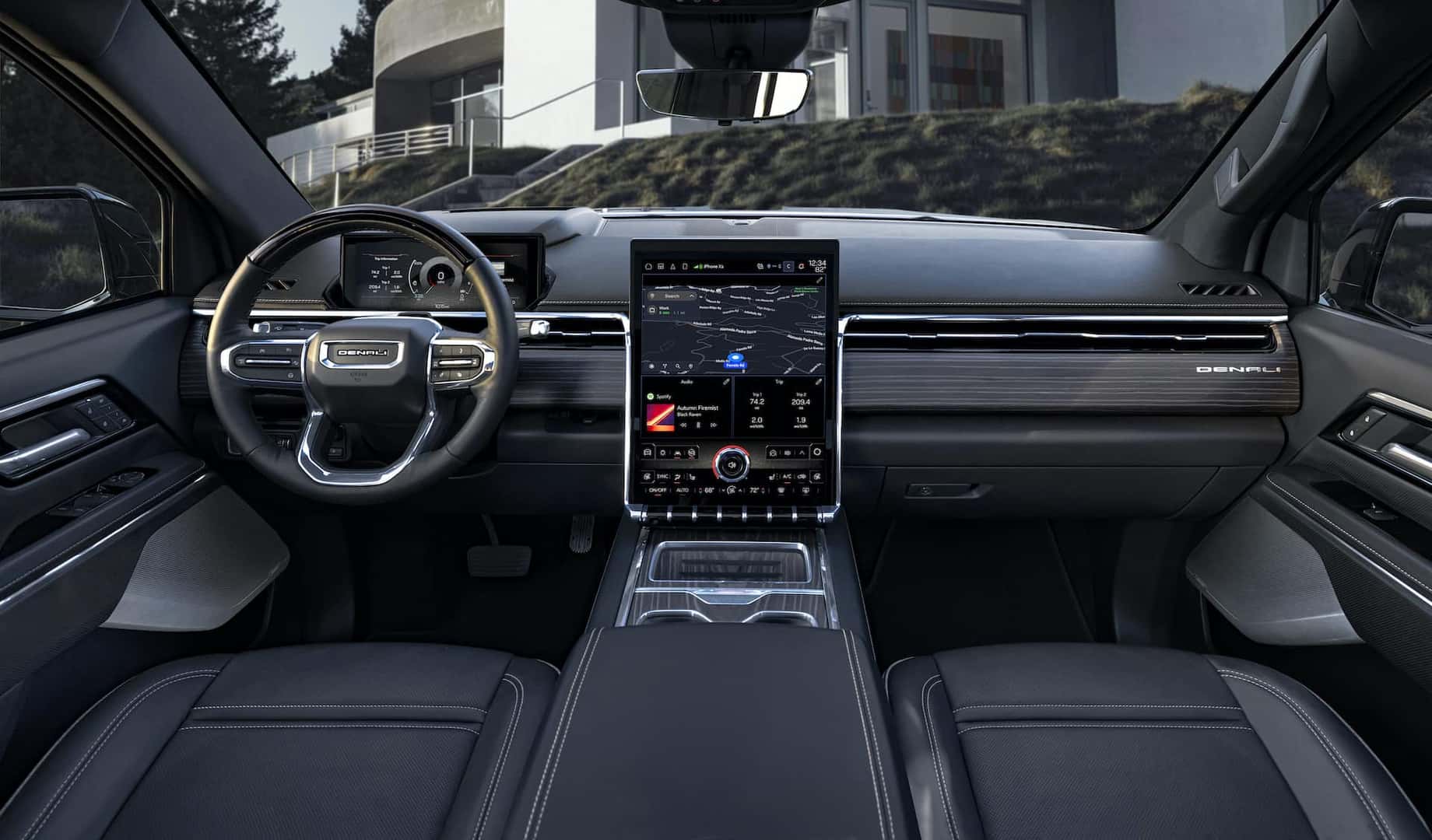 2024 GMC Sierra EV Interior Dash View
