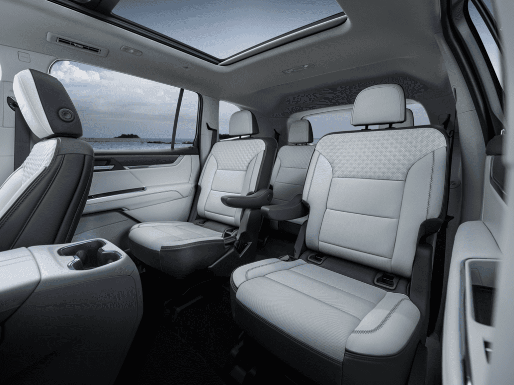 GMC Acadia Rear Interior Seating Driver's Seat Perspective
