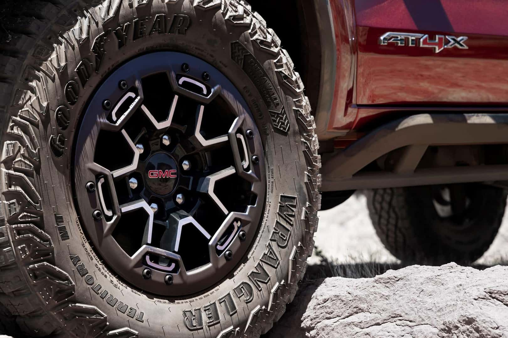 The 2023 GMC Canyon's Dependable Tires