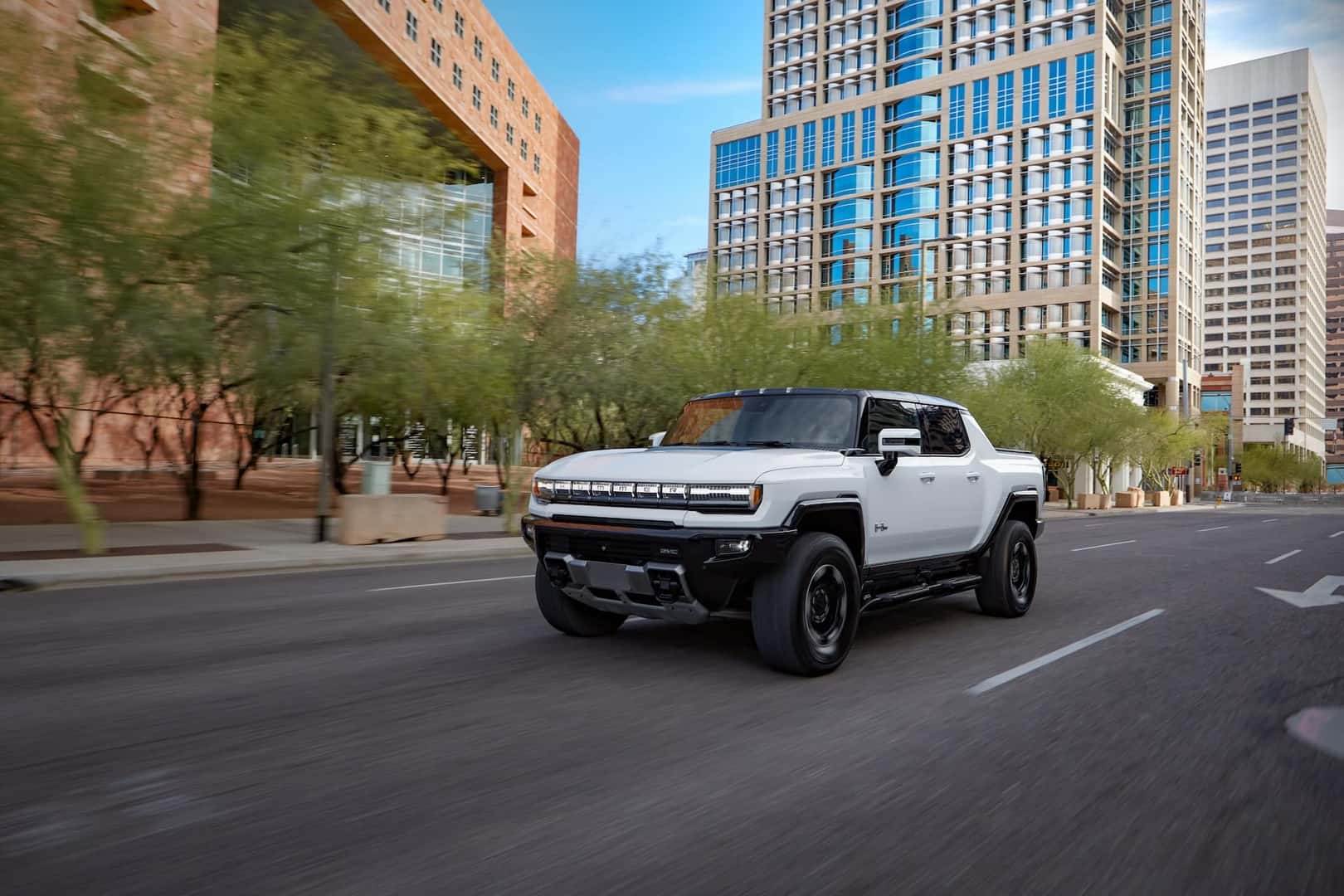 GMC Hummer EV On the Road