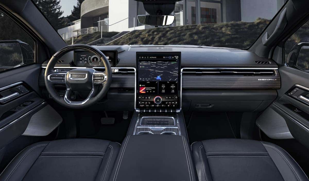 2024 GMC Sierra EV Denali Interior Dash View