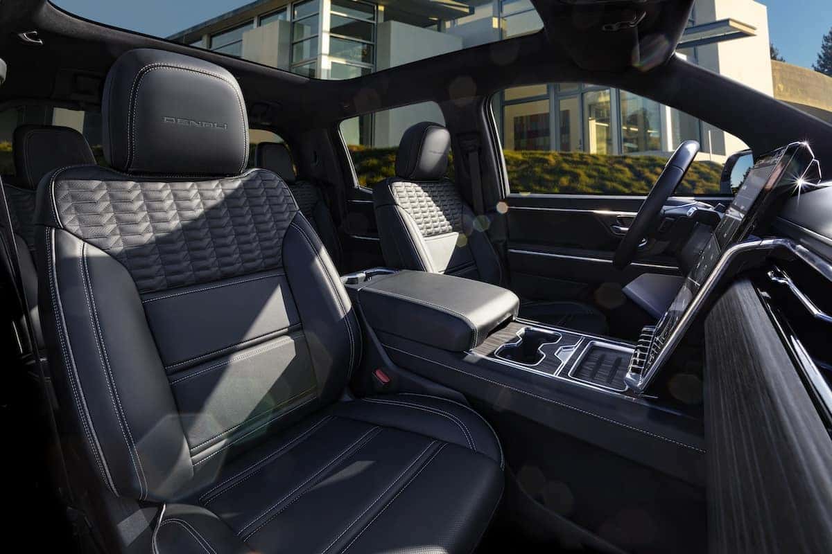 2024 GMC Sierra EV Denali Seat Detail