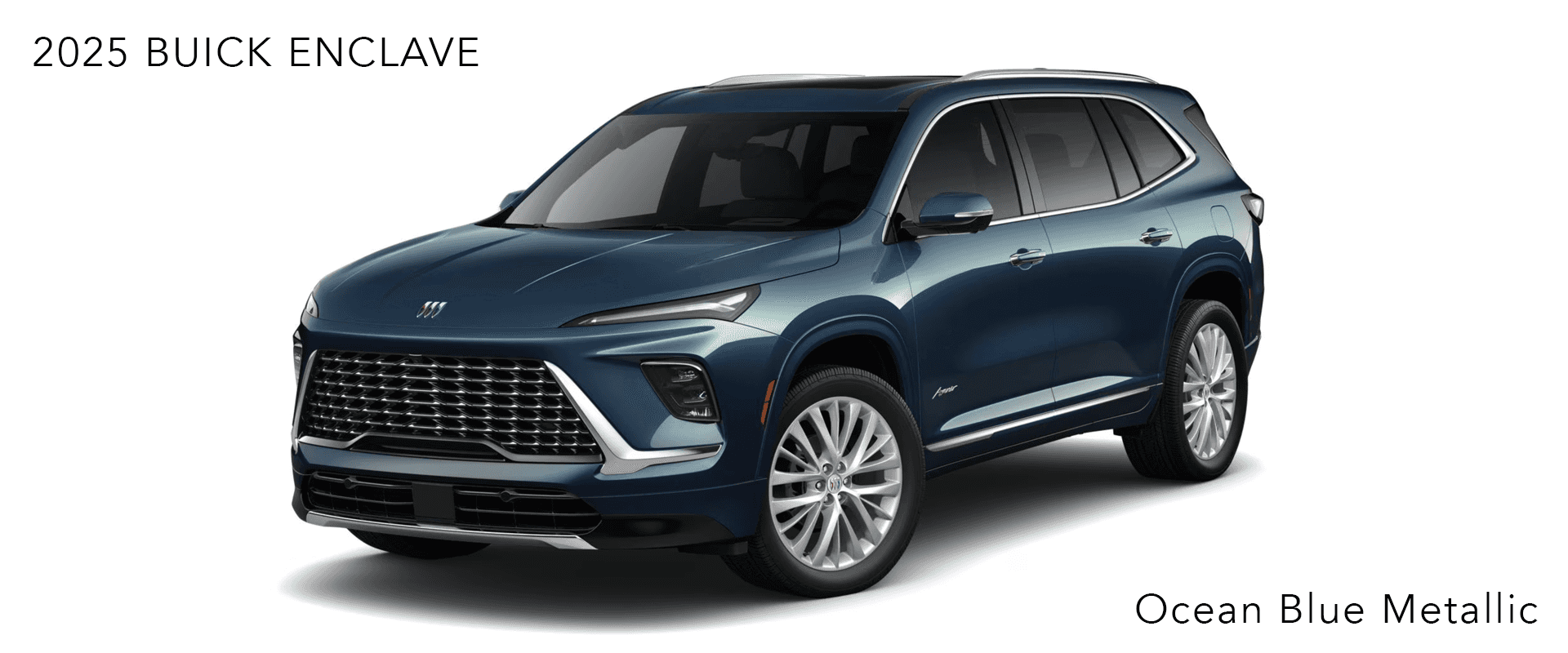 2025 Buick Enclave Ocean Blue Metallic
