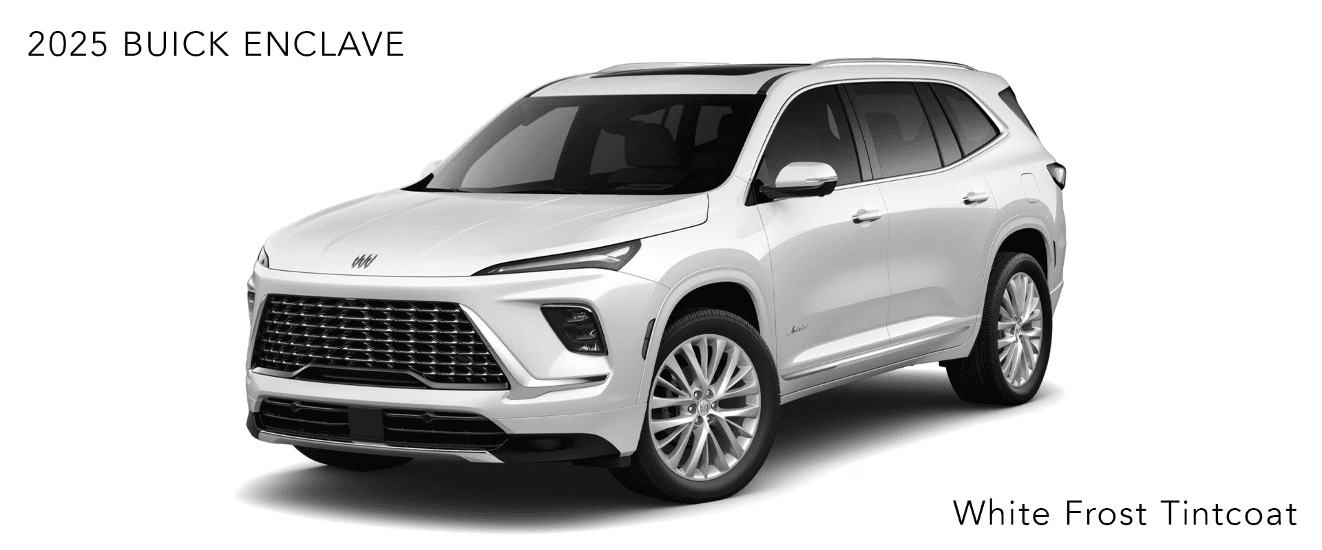 2025 Buick Enclave White Frost Tintcoat