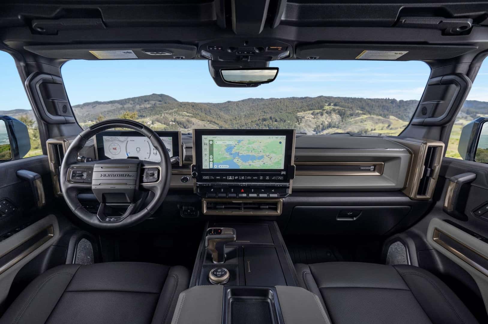 The Astounding Interior Of The 2024 GMC Hummer EV SUV
