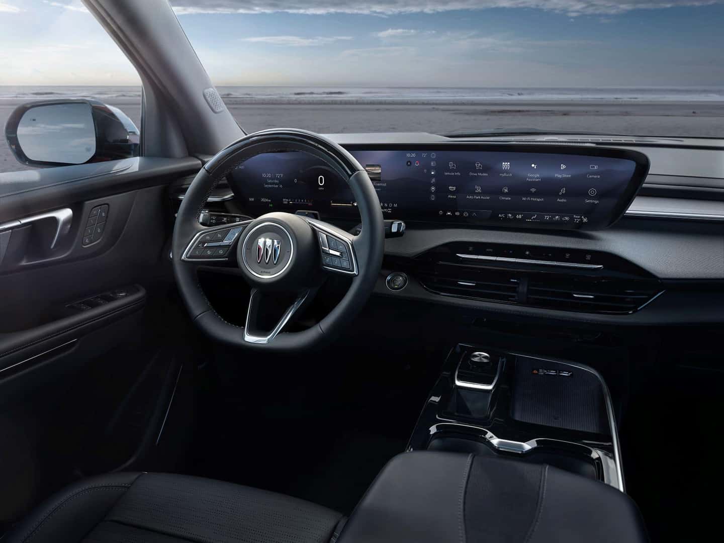The Sexy Front Interior Of The 2025 Buick Enclave