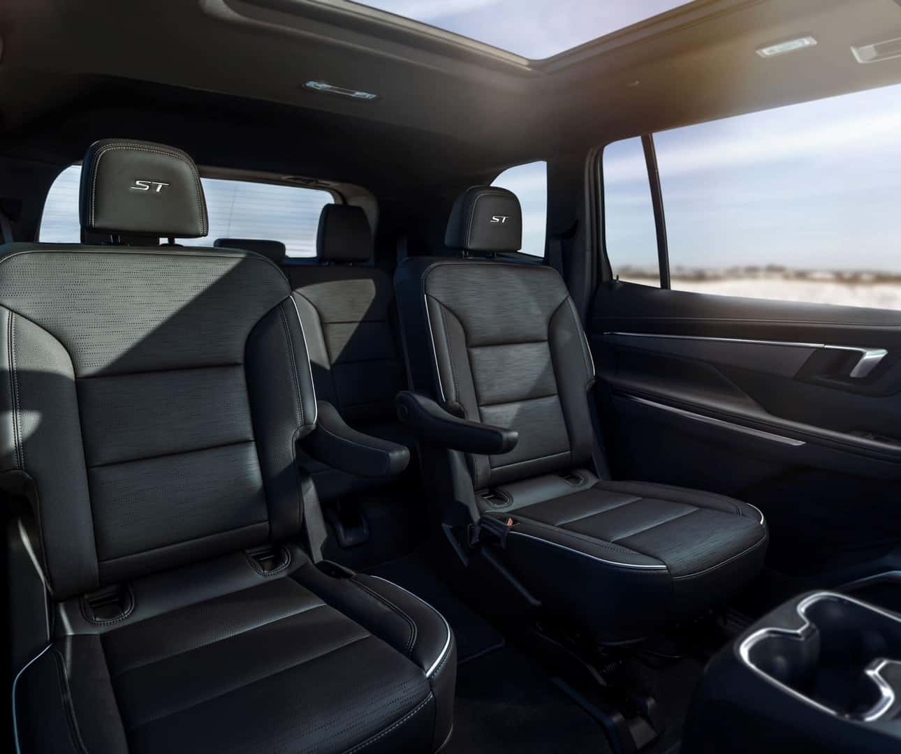 The Front Seats Of The Charming 2025 Buick Enclave