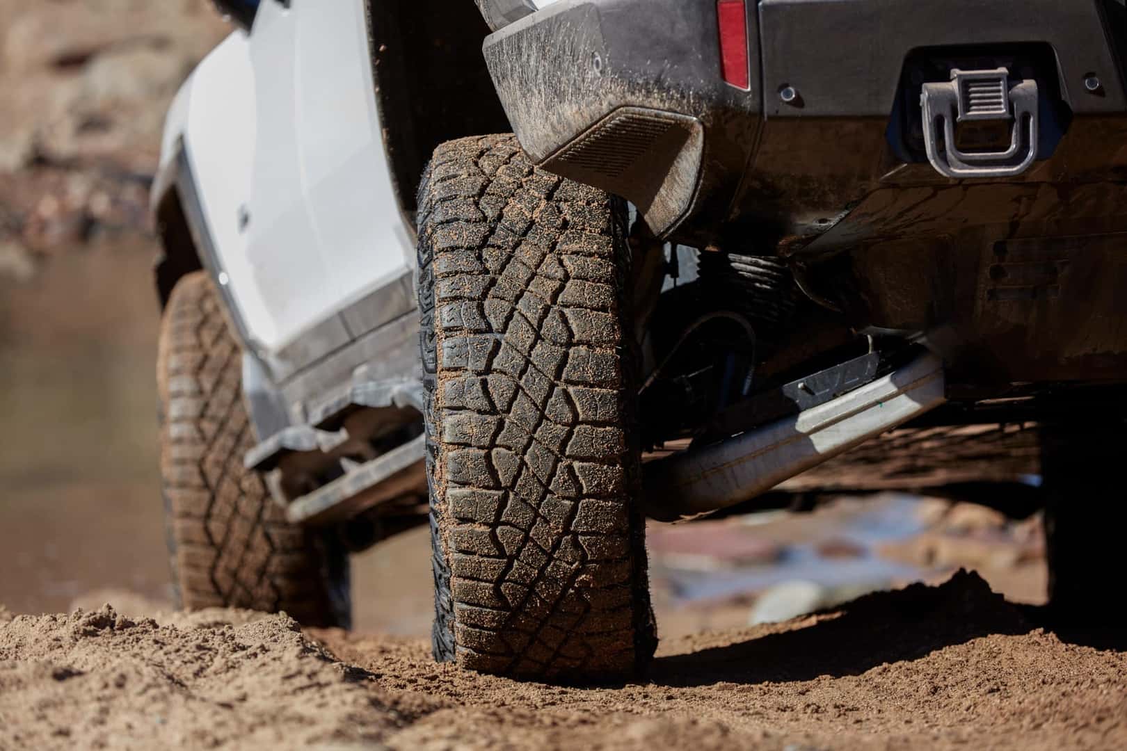 2024 GM Hummer EV rear tire