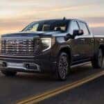 2024 GMC Sierra 1500 Denali front and driver side view