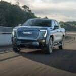 2025 GMC Sierra EV Denali in motion
