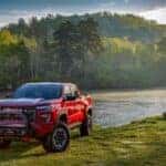 New GMC Canyon AT4X Front View Off Road