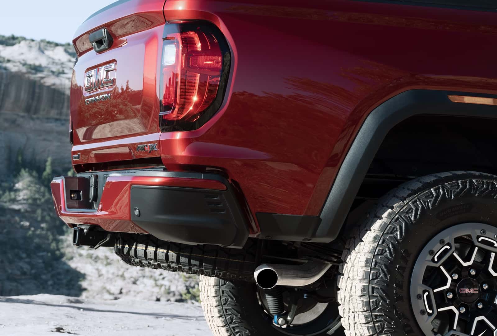 New GMC Canyon AT4X Rear View