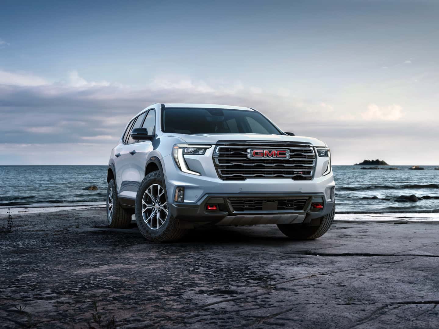New GMC Acadia AT4 Front View