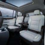 2025 GMC Acadia Denali Rear Seat Detail
