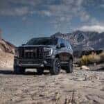2025 GMC Yukon Denali Ultimate Front Side View Off Road