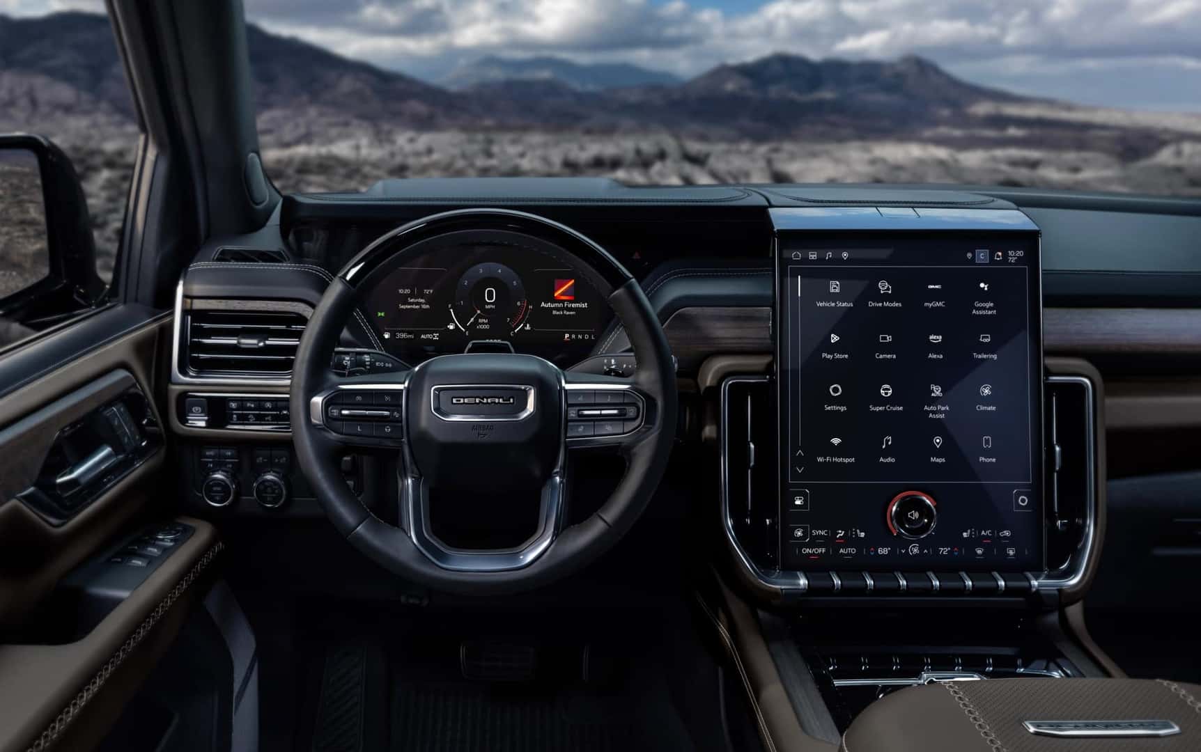 2025 GMC Yukon Denali Ultimate Front Dash View