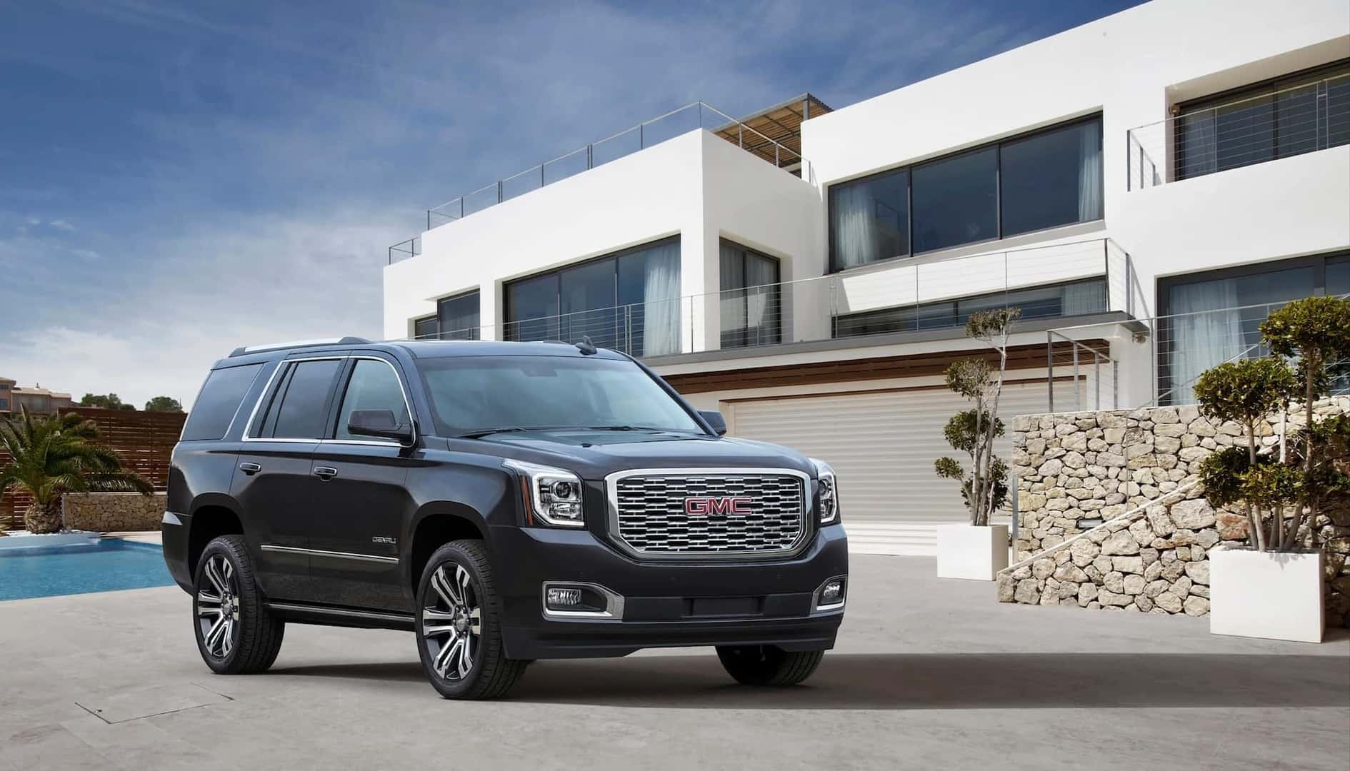 2018 GMC Yukon Denali Side View at Home