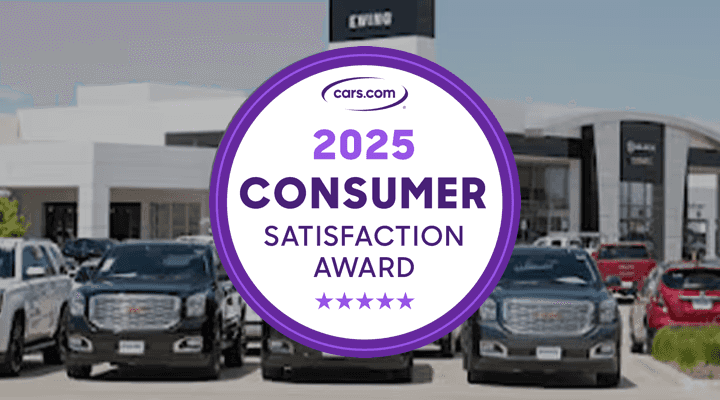 Dealer Rater Customer Satisfaction award winner for GMC 2023 8th time