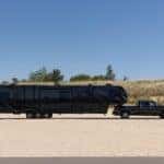 2024 GMC Sierra 3500HD Denali towing a trailer