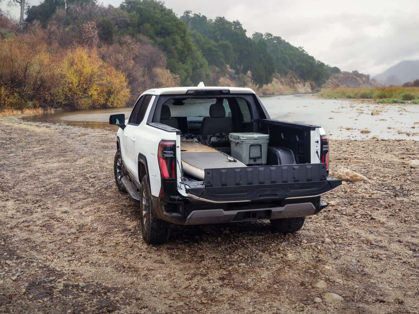 2026 GMC Sierra EV AT4 Rear View