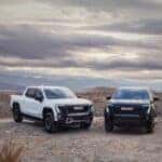 2026 GMC Sierra EV AT4 and Elevation