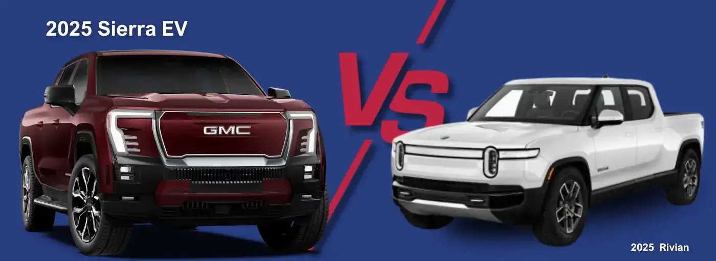 2025 GMC Sierra EV vs the Rivian R1T