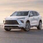 The Family-Friendly 2025 Buick Enclave Avenir, Parked On A Pale Beach