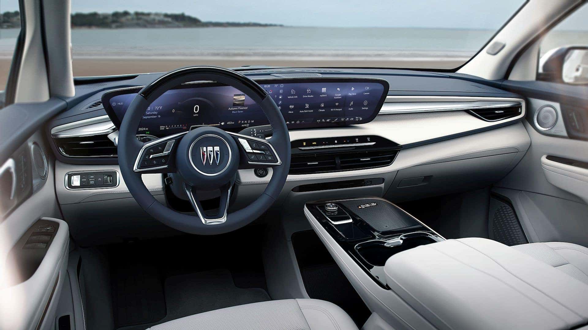 The Comfortable Interior Of The Expansive 2025 Buick Enclave Avenir