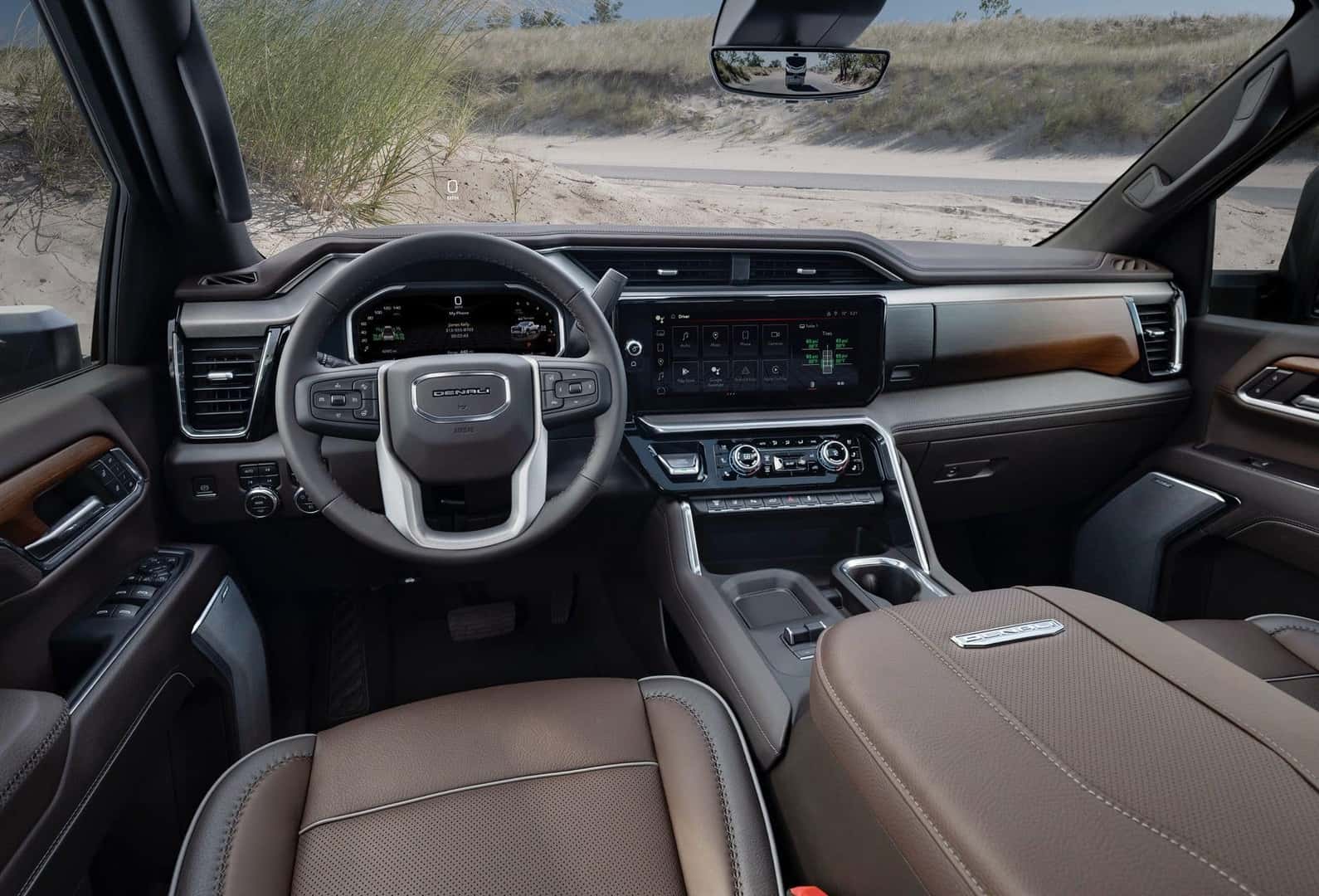 The Expansive And Leather Upholstered 2026 GMC Sierra 3500