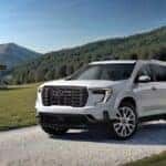 2026 GMC Acadia Denali Ultimate gravel road