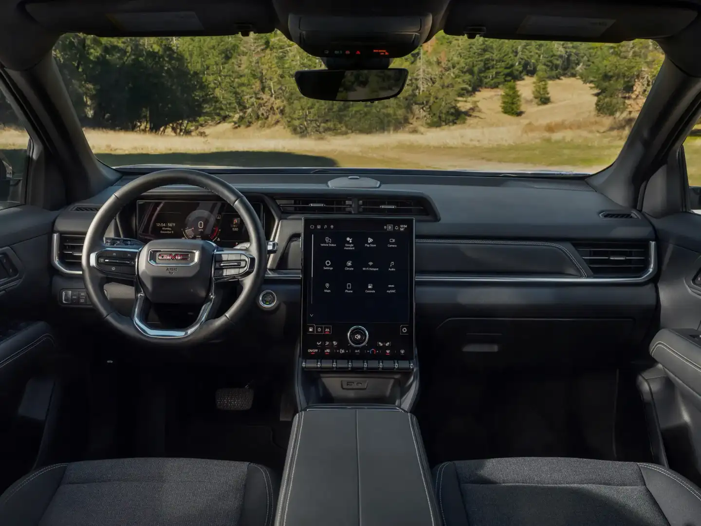 Interior view of the 2026 GMC Terrain Elevation