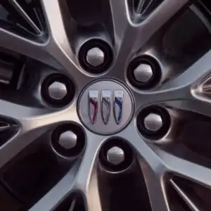 2026 Buick Enclave logo on wheel
