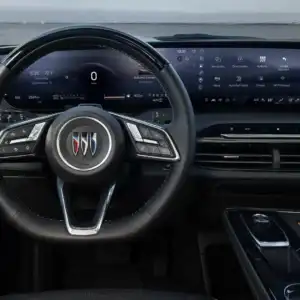 2026 Buick Enclave driver seat point of view of dashboard