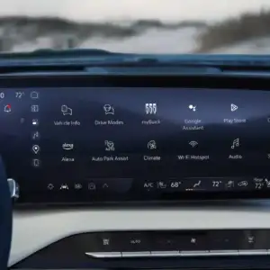2026 Buick Enclave infotainment screen