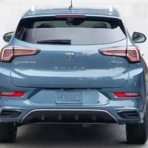 2026 Buick Encore GX Avenir Ocean Blue Metallic rear view