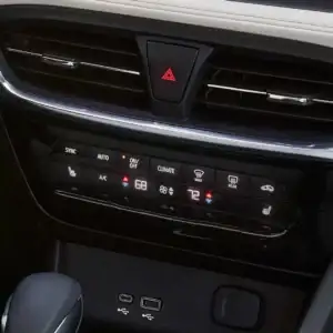 2026 Buick Encore GX climate control panel