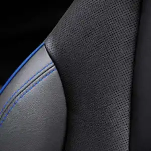 2026 Buick Encore GX Ebony seat with Santorini Blue stitching