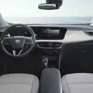 2026 Buick Encore GX front row view of dashboard