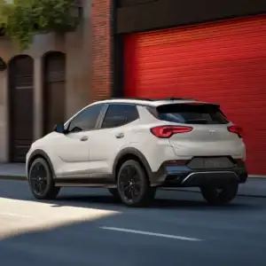 2026 Buick Encore GX driving on a road