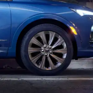 2026 Buick Envista Avenir blue front passenger side wheel