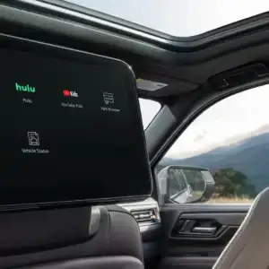 2026 GMC Yukon and Yukon XL Rear Seat Media