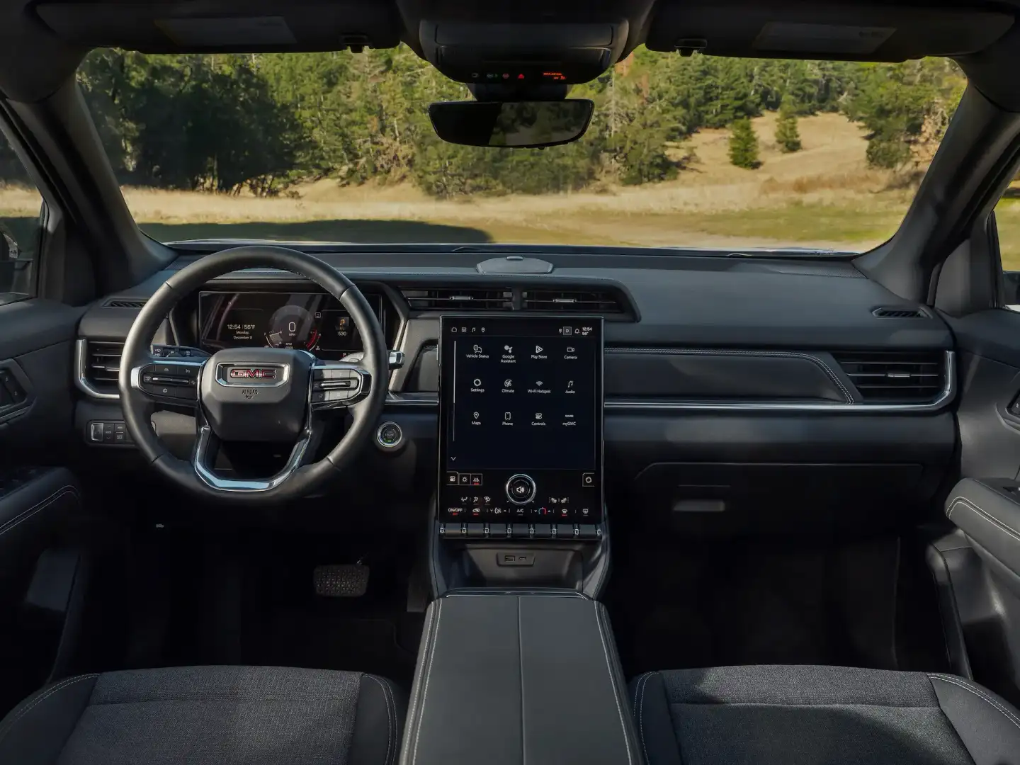 Interior view of the GMC Terrain Elevation
