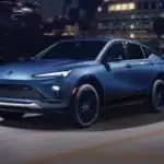 2026 Buick Envista blue at night